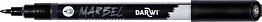 Marbel Universal Marker Extra Fine Pointed Tip 0,7mm Black N°100