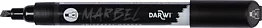 Marbel Universal Marker Chisel Medium Tip 6mm Black N°100