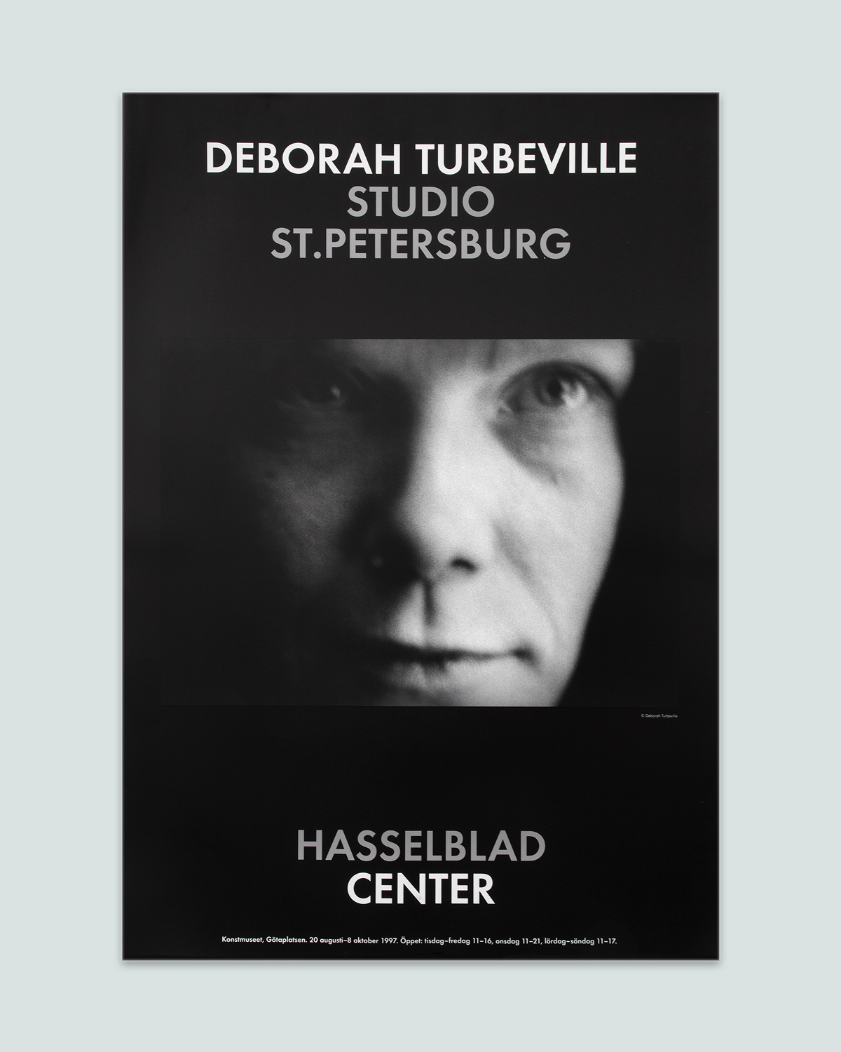 Utställningsaffisch, Deborah Turbeville