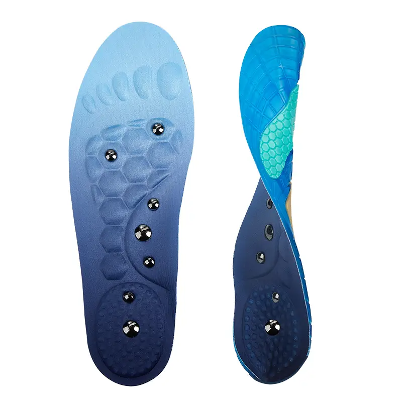 Indlægssåler til plantar fasciitis – svangstøtte med massage og gel - 2