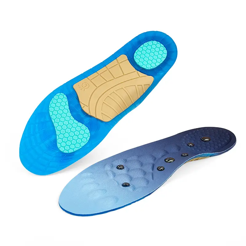 Indlægssåler til plantar fasciitis – svangstøtte med massage og gel