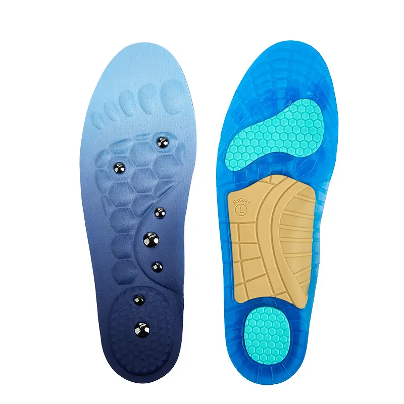 Indlægssåler til plantar fasciitis – svangstøtte med massage og gel - 6