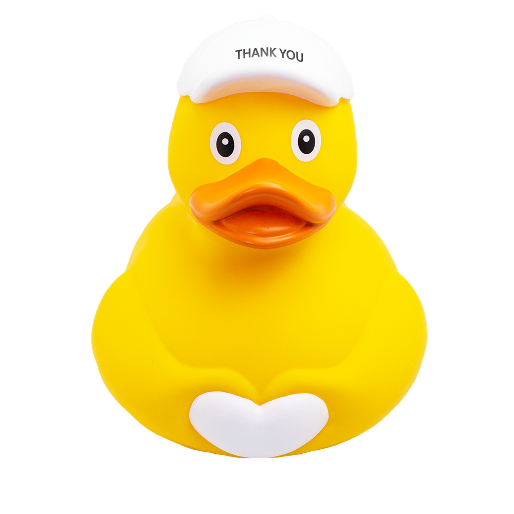 Kæmpe-Badeand, Thank you - 2