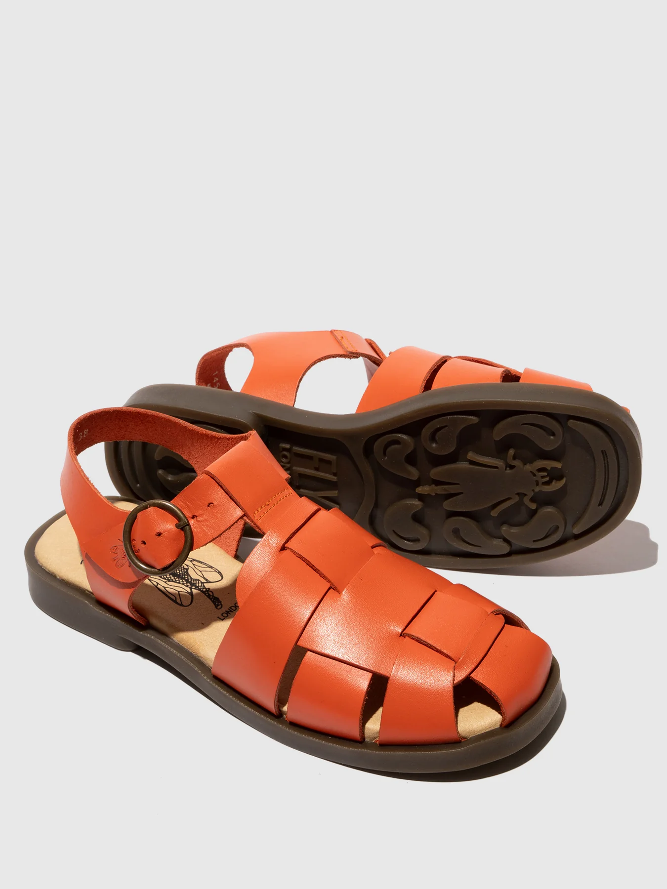 Sandalen Ared från Fly London, orange - 2