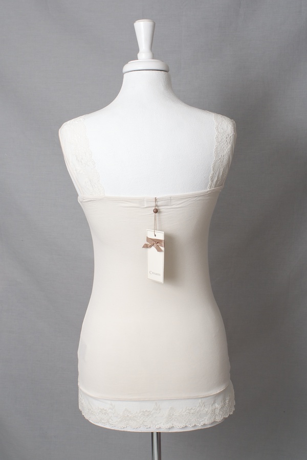Cream - Florence Top White Sand - 4