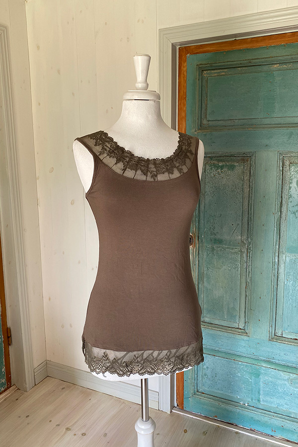 Cream - Florence Top Khaki - 4