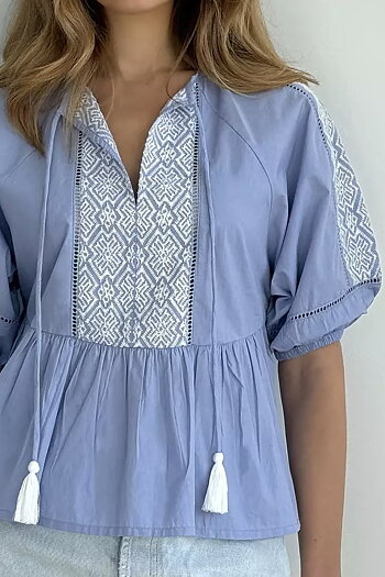 Rose And Rose - Eucalyptus Top Blue 