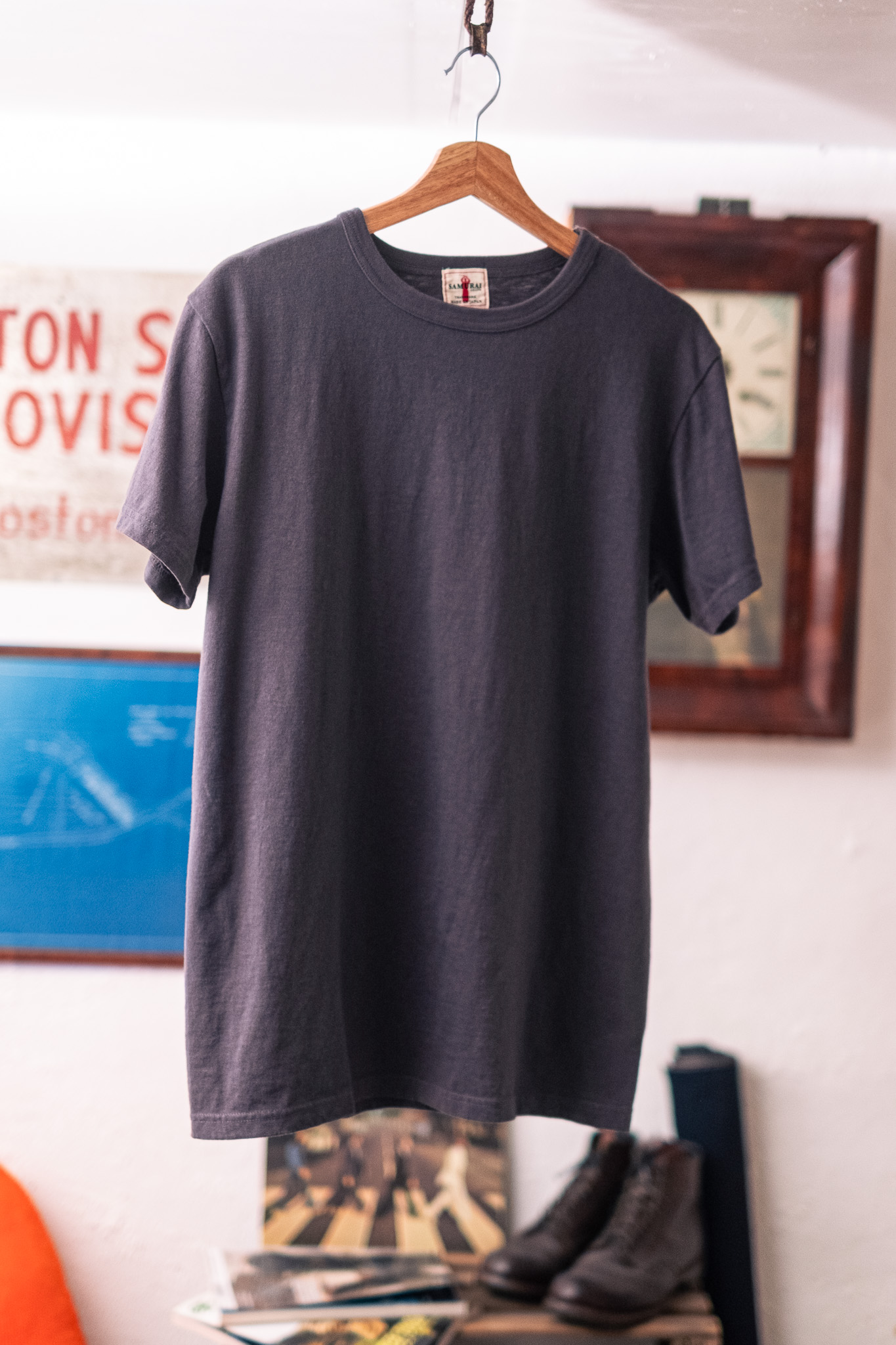 Samurai - 2 Pack Crew S/S T-Shirt Charcoal