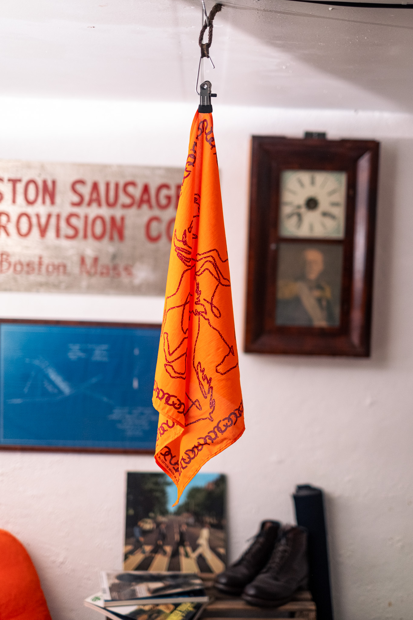 Samurai - Horses Bandana Orange - 2
