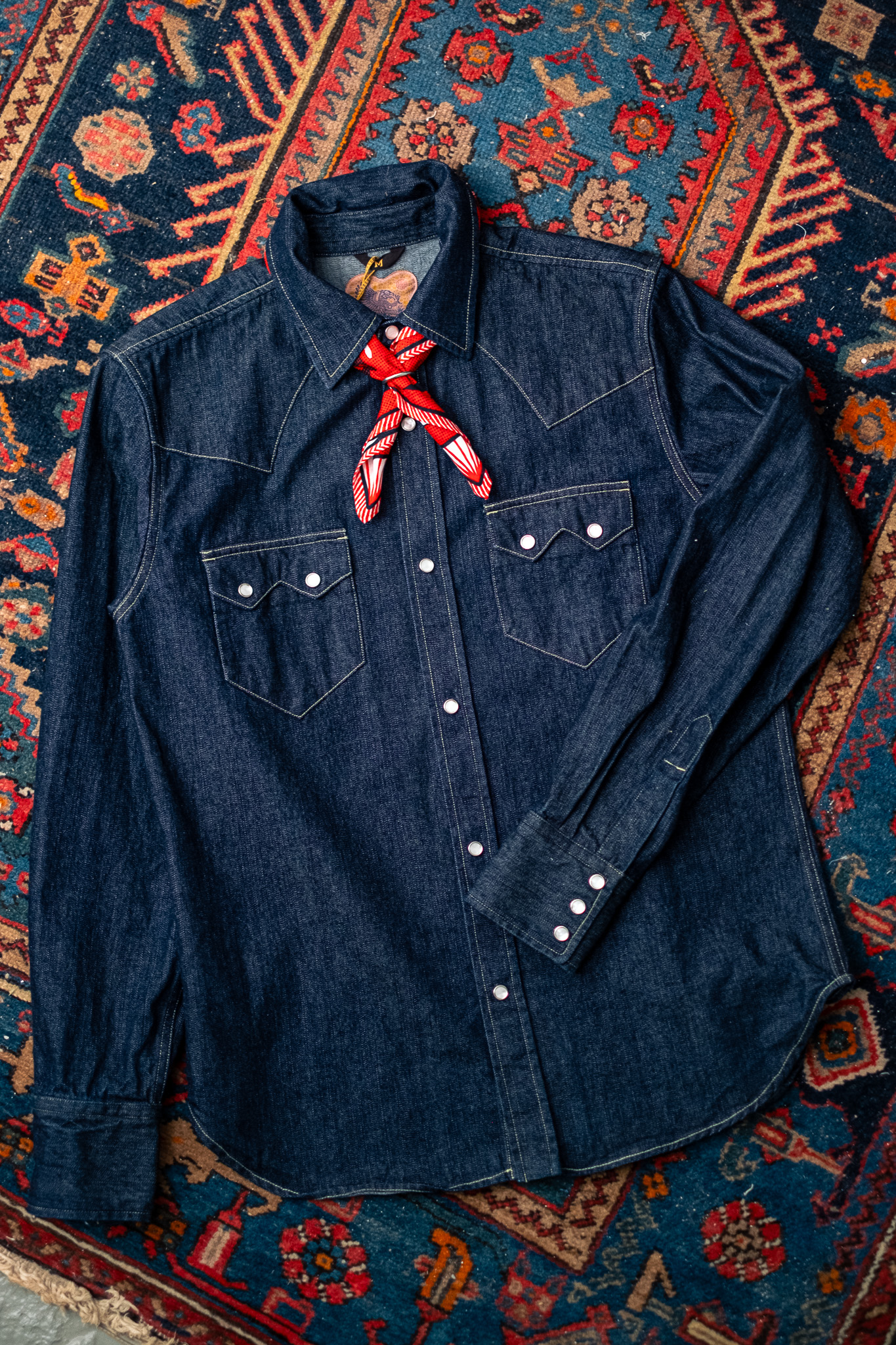 Indigofera - Bowman 50’s 2/1 RHT Denim Shirt 10oz - 2