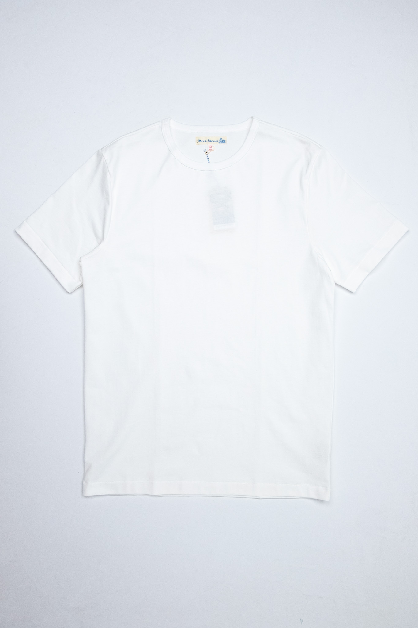 Merz B. Schwanen - 2M15 Sturdy Jersey T-Shirt White - 2