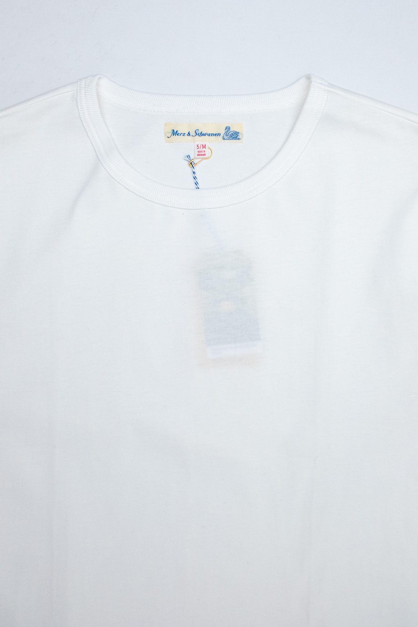 Merz B. Schwanen - 2M15 Sturdy Jersey T-Shirt White - 3