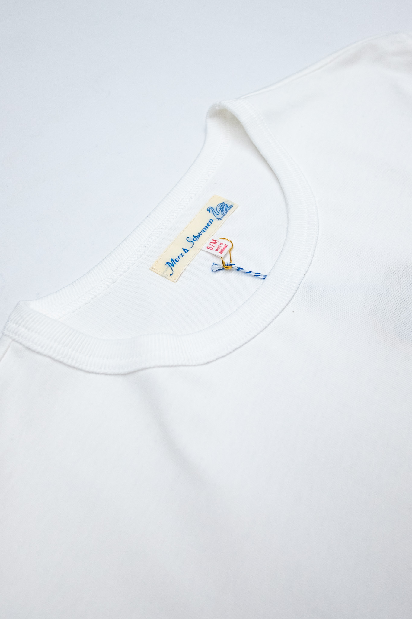 Merz B. Schwanen - 2M15 Sturdy Jersey T-Shirt White - 4
