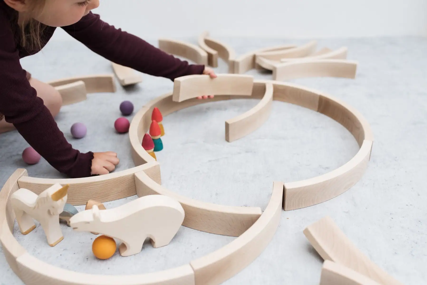 Abel Block Set i bomullspåse – 15 delar  - 2