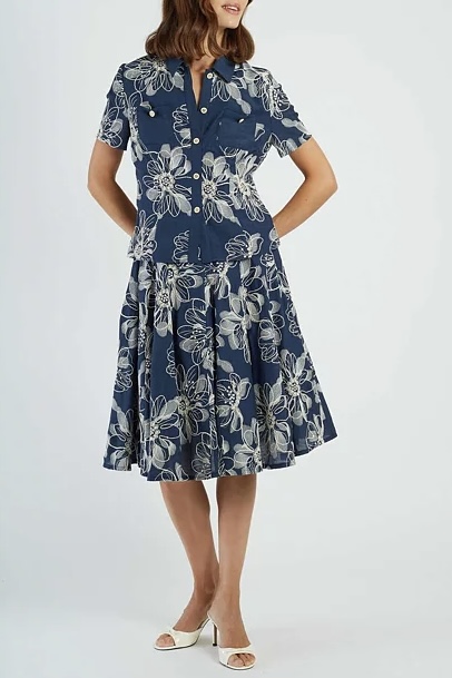 Derhy  - Danitza Skirt Blue - 5