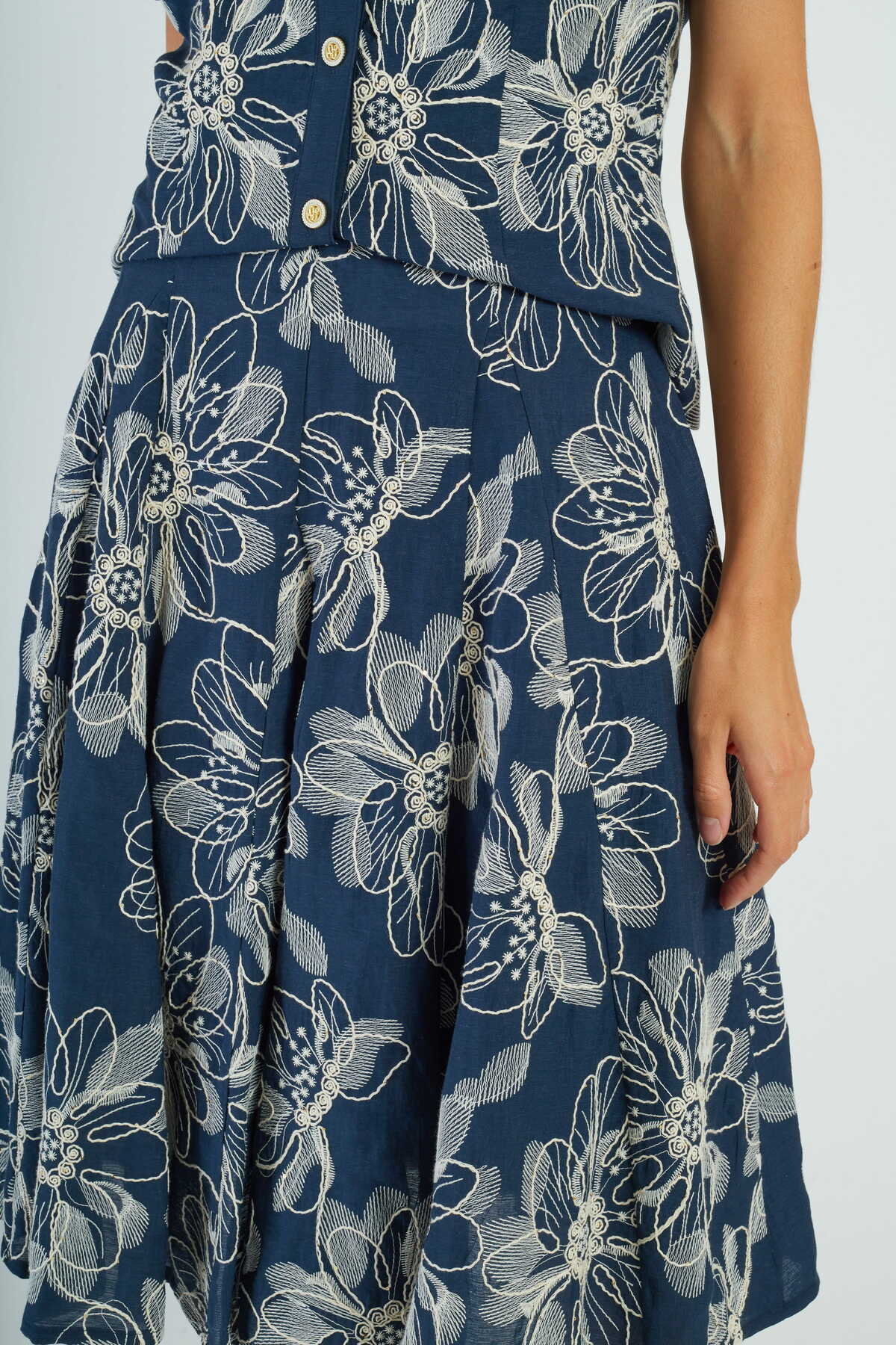 Derhy  - Danitza Skirt Blue - 7