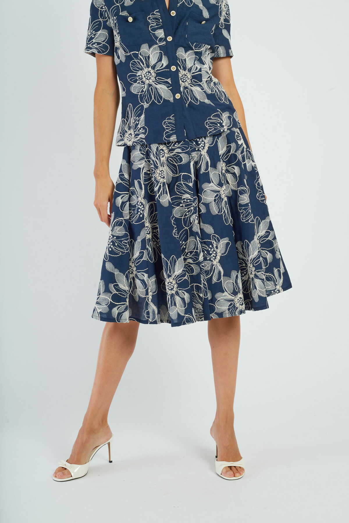 Derhy  - Danitza Skirt Blue