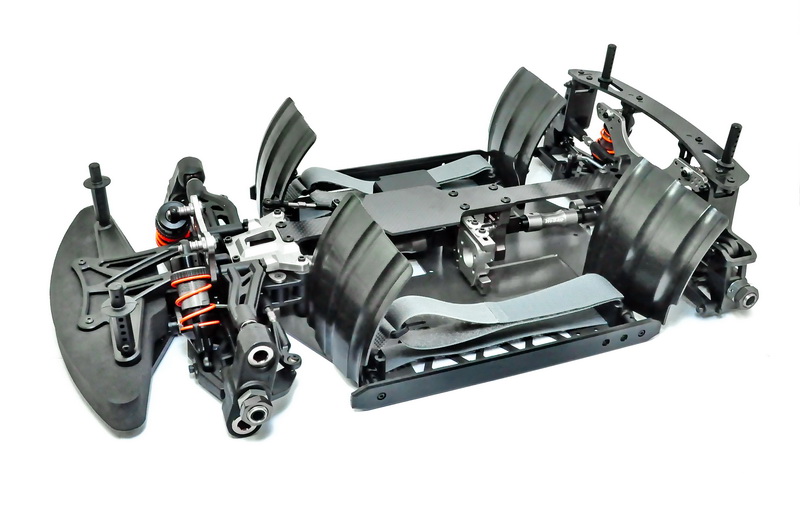 Hobao Hyper VTE2 8 On-Road Extreme Speed 1/8 Roller (without Body & Tires)