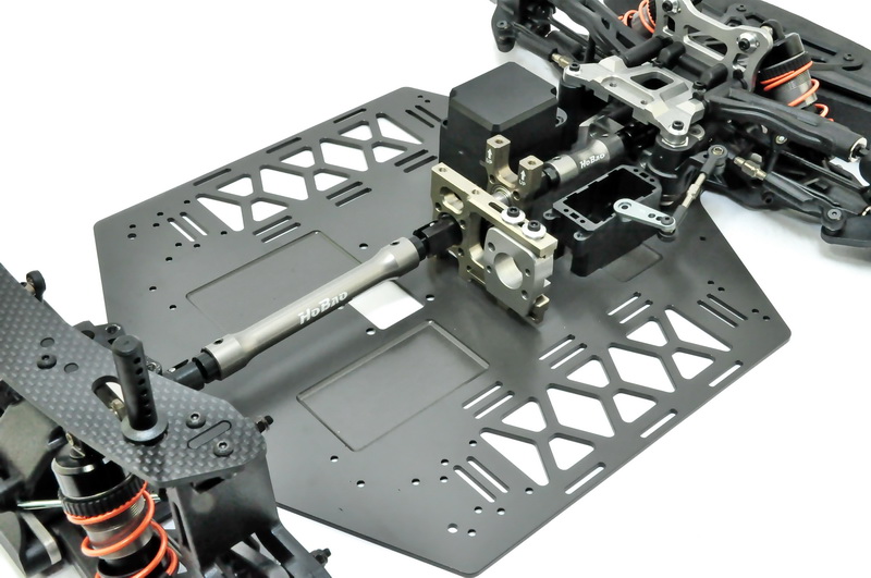 Hobao Hyper VTE2 8 On-Road Extreme Speed 1/8 Roller (without Body & Tires) - 3