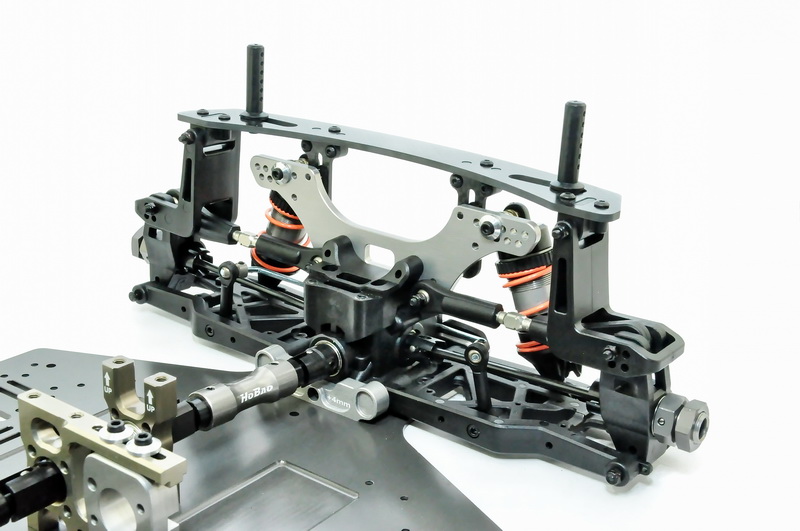 Hobao Hyper VTE2 8 On-Road Extreme Speed 1/8 Roller (without Body & Tires) - 4