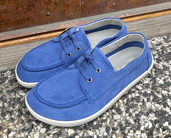 Breda snörskor från Fly London, modell Nelt, blåfl