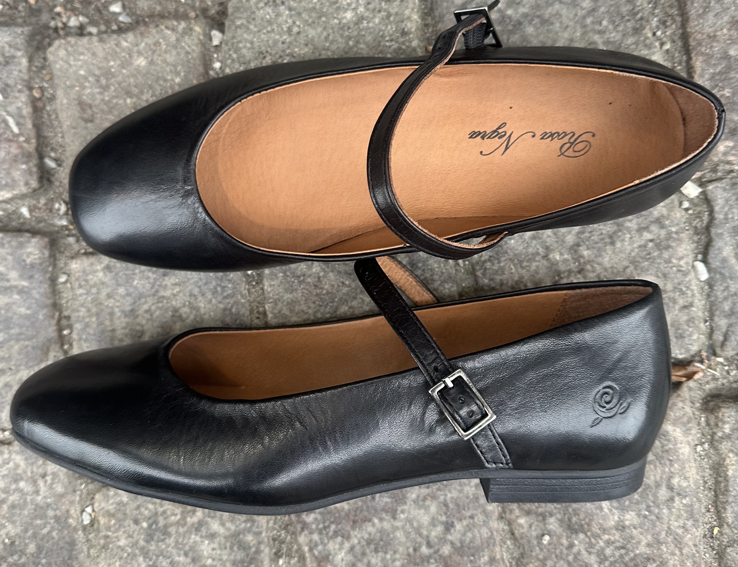 Mary Jane  ballerina från Rosa Negra, svart - 4