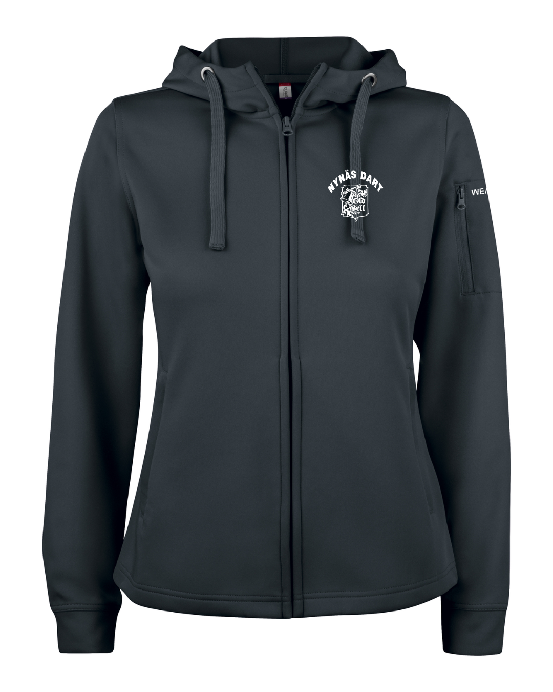 Nynäs Dart Hoodie Active fullzip dam