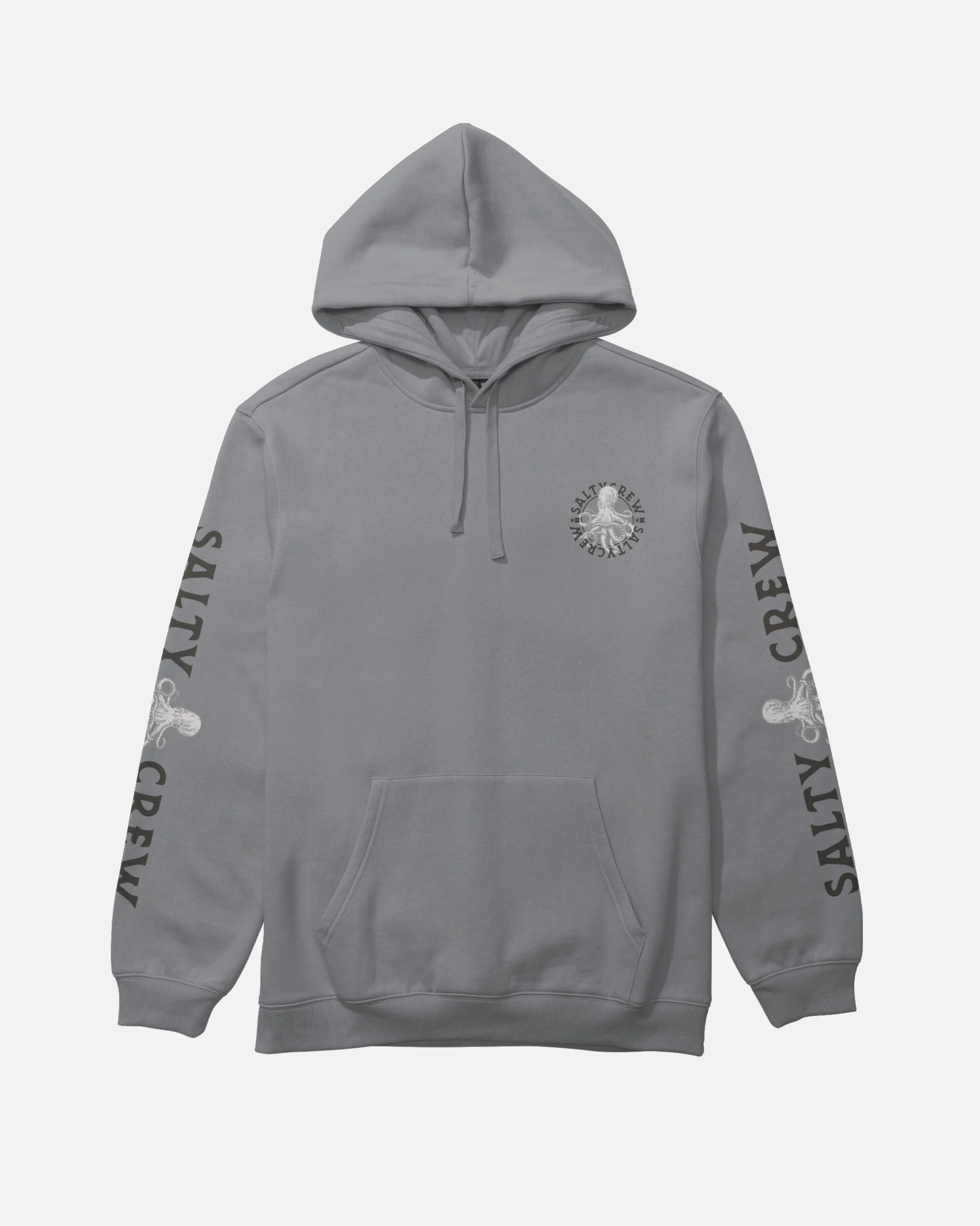 Salty Crew hoodie Tentacles grå