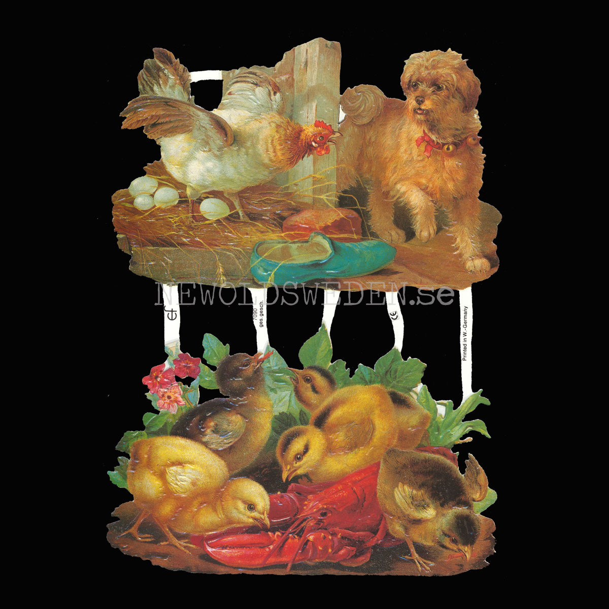 Påsk 16 x 23.5 cm - Bokmärke © Ernst Freihoff 7090