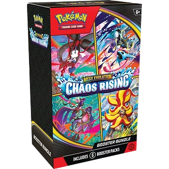 Pokemon Mega Evolution Chaos Rising Booster Bundle FÖRBOKNING