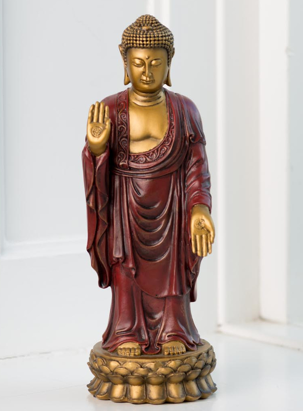 Buddha 24,5 Cm Gr, Stående