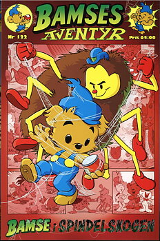 Bamses äventyr 122, Bamse i Spindelskogen