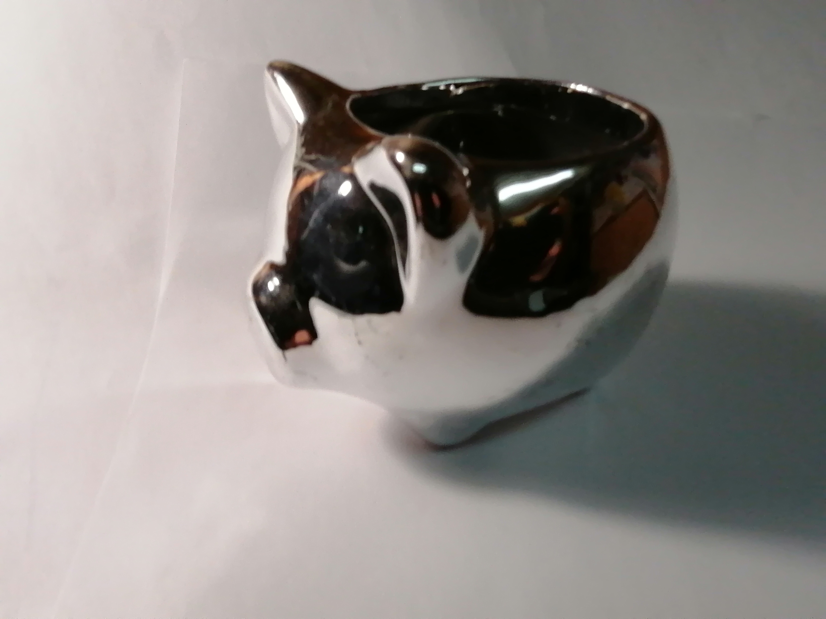 Liten griskruka -silver