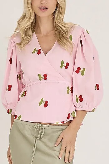 A-View - Rebekka Fruit Shirt Purple/Red