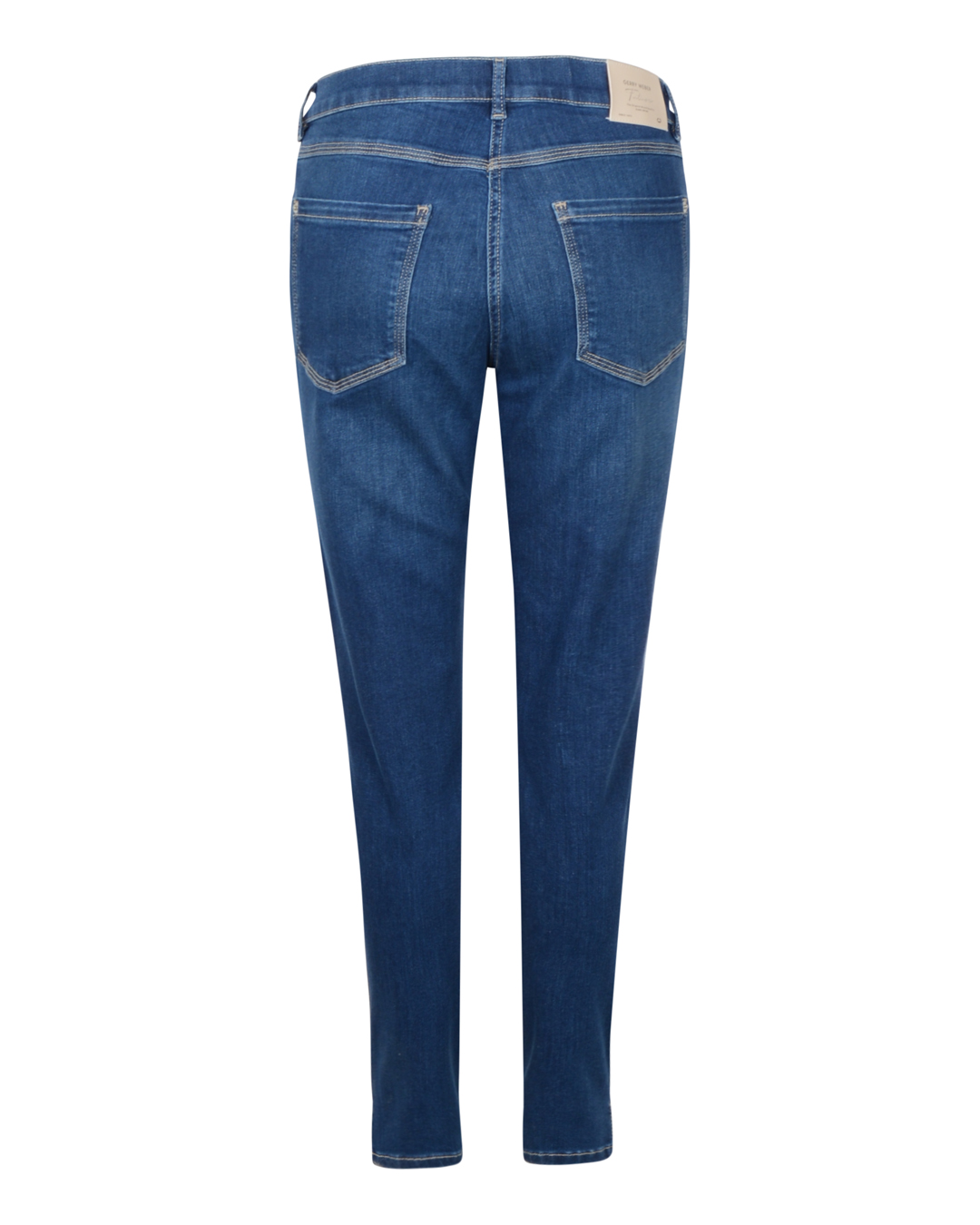 Jeans Soline Best4me cropped ink blå denim - 2