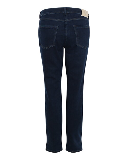 Jeans Soline Best4me cropped indigo blå denim - 2