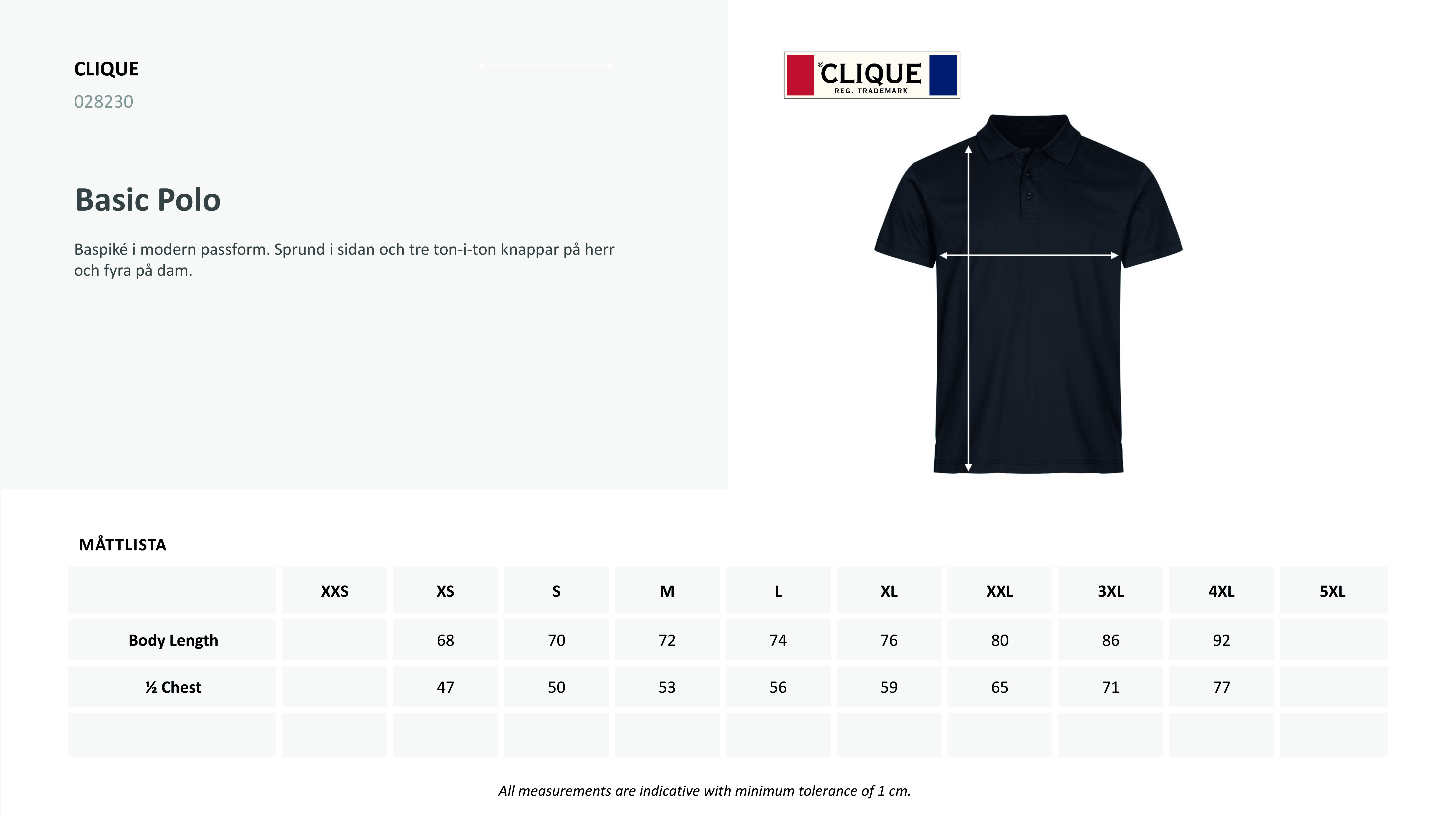 Basic polo shirt  Kristinehamn BK - 3