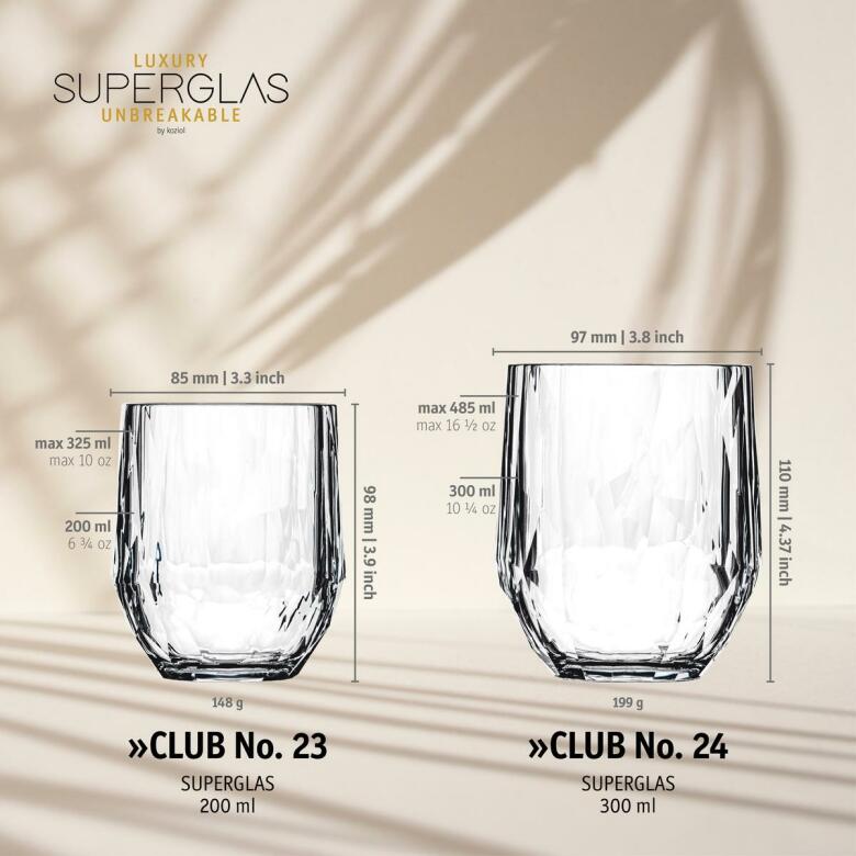 Superglas Club No.24 - Wine glass 300 ml 2-pack (Crystal Clear) - 4