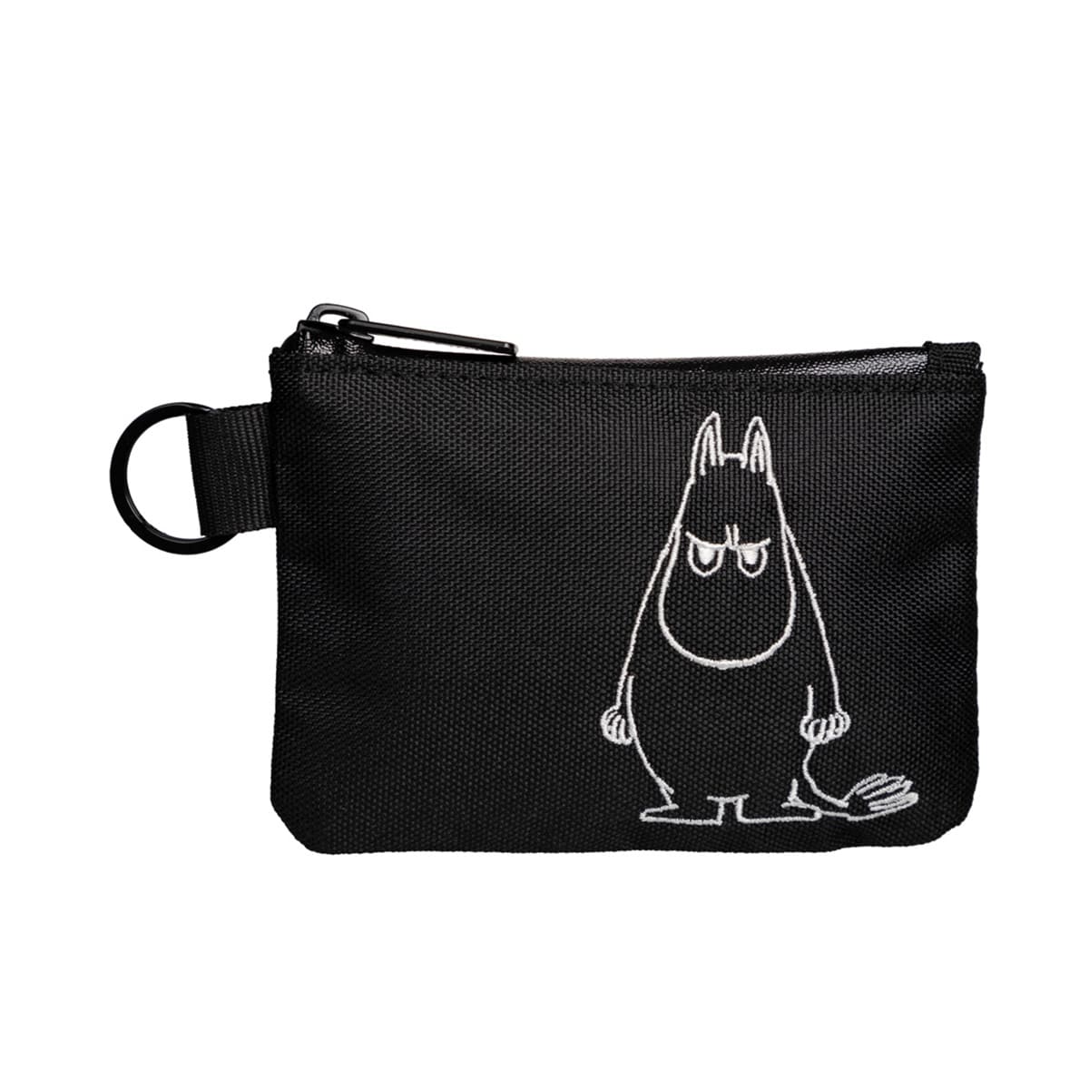 Moomin Wallet Moomintroll Angry  Black – Tikki Coin Purse Moomintroll