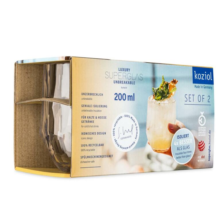 Superglas Club No.23 - Vinglas 200 ml 2-pack (Crystal Clear) - 5
