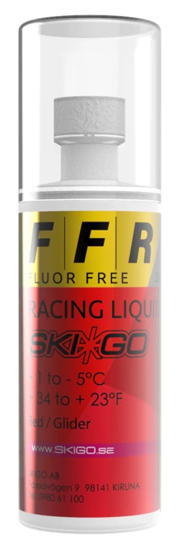 Skigo FFR RACING LIQUID RED +1 TO -5C