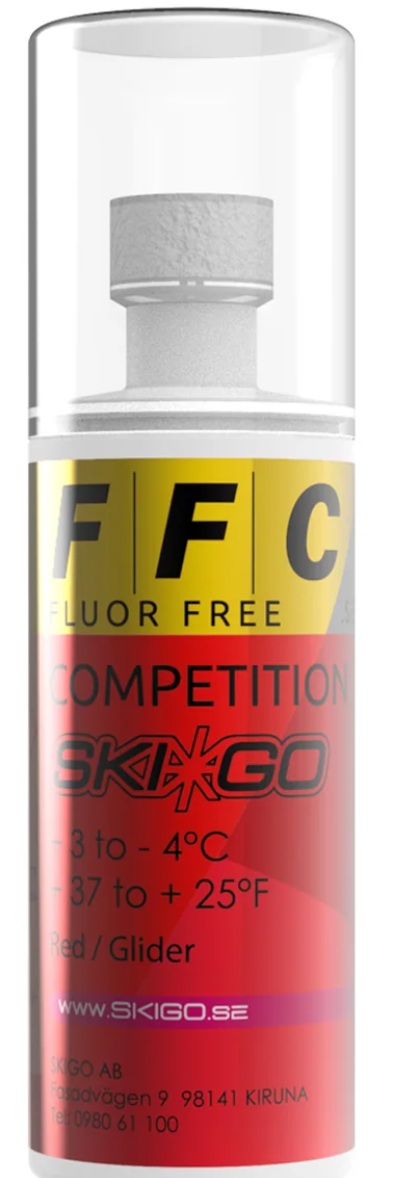 Skigo FFC COMPETITION LIQUID RED +3 TO -4C