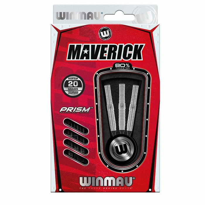 Winmau Maverick Soft Tip B/W 18g F/W 20g - 3