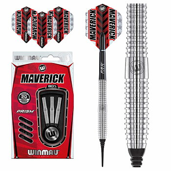 Winmau Maverick Soft Tip B/W 18g F/W 20g
