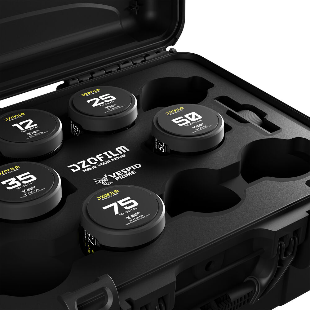 DZOFilm VESPID Prime 5-Lens Kit PL & Canon EF - 3
