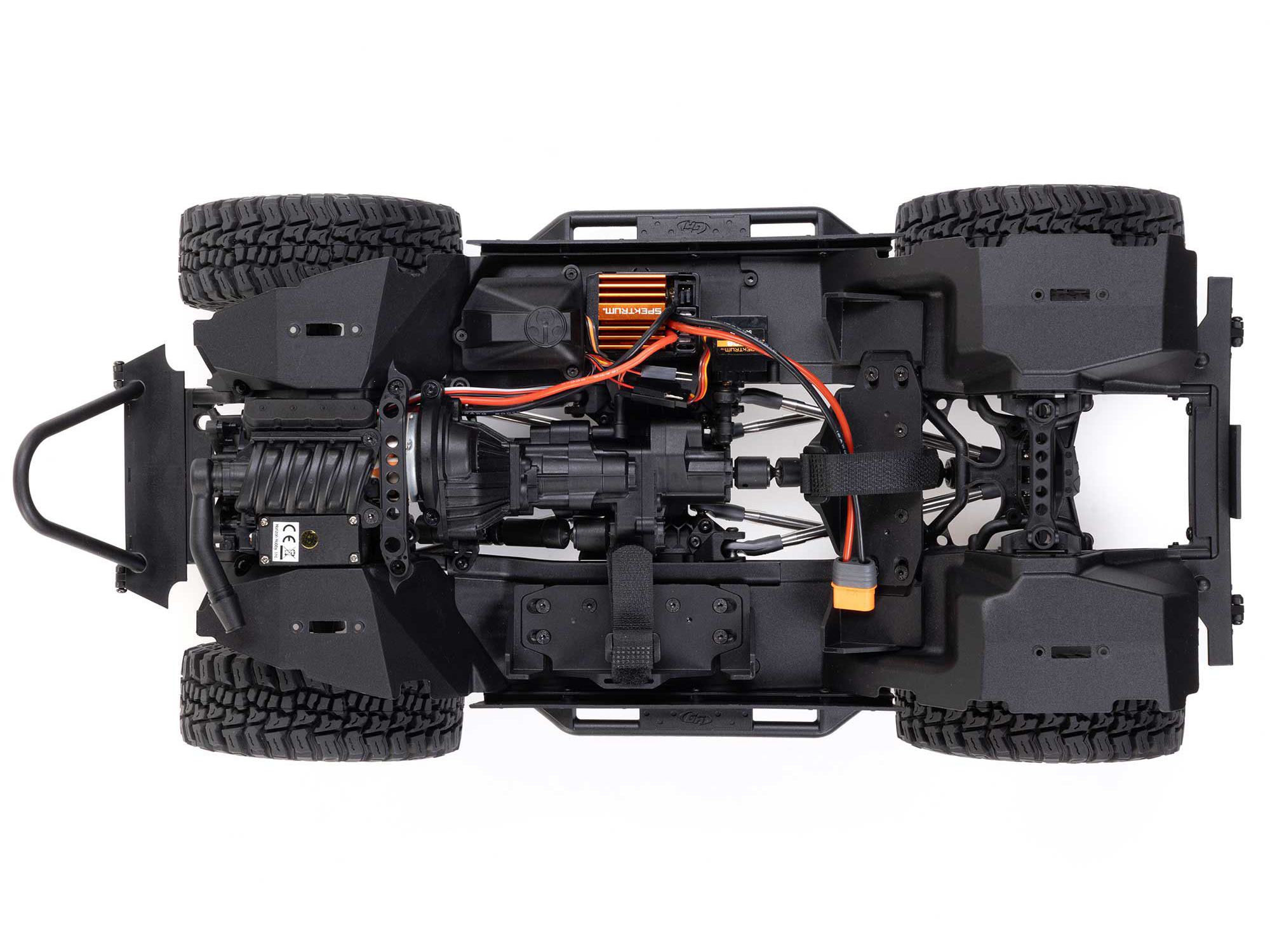 Axial 1/10 SCX10 III Jeep CJ-7 4X4 RTR Brushed Rock Crawler, Red - 11