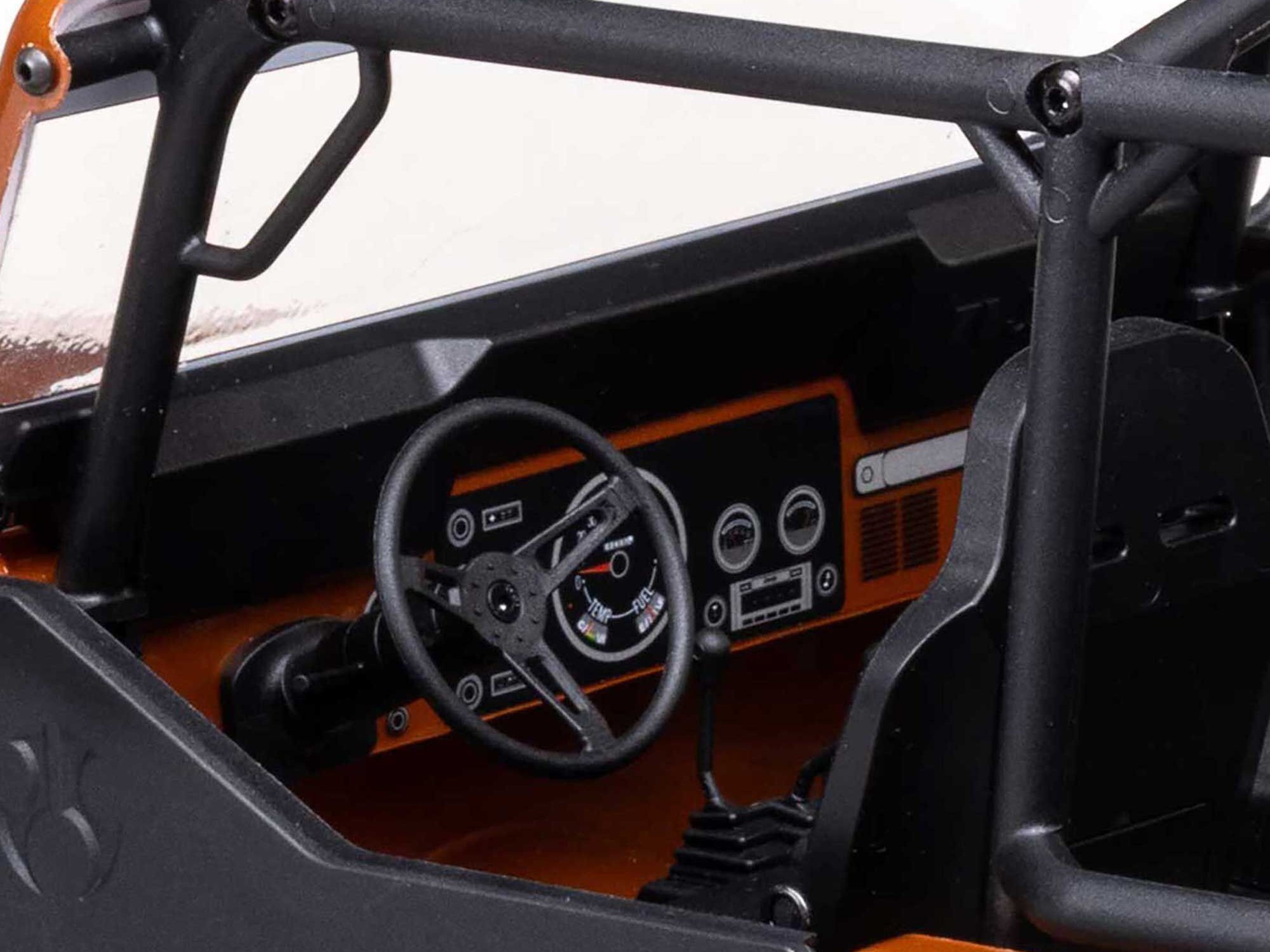 Axial 1/10 SCX10 III Jeep CJ-7 4X4 RTR Brushed Rock Crawler, Copper - 16