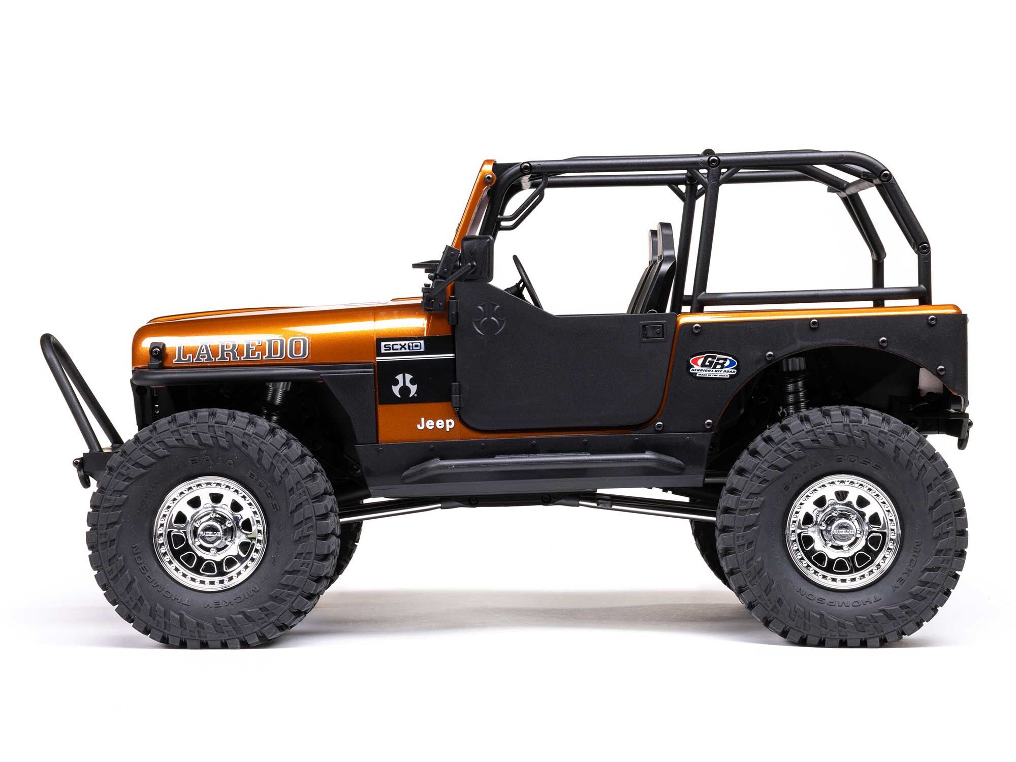 Axial 1/10 SCX10 III Jeep CJ-7 4X4 RTR Brushed Rock Crawler, Copper - 8