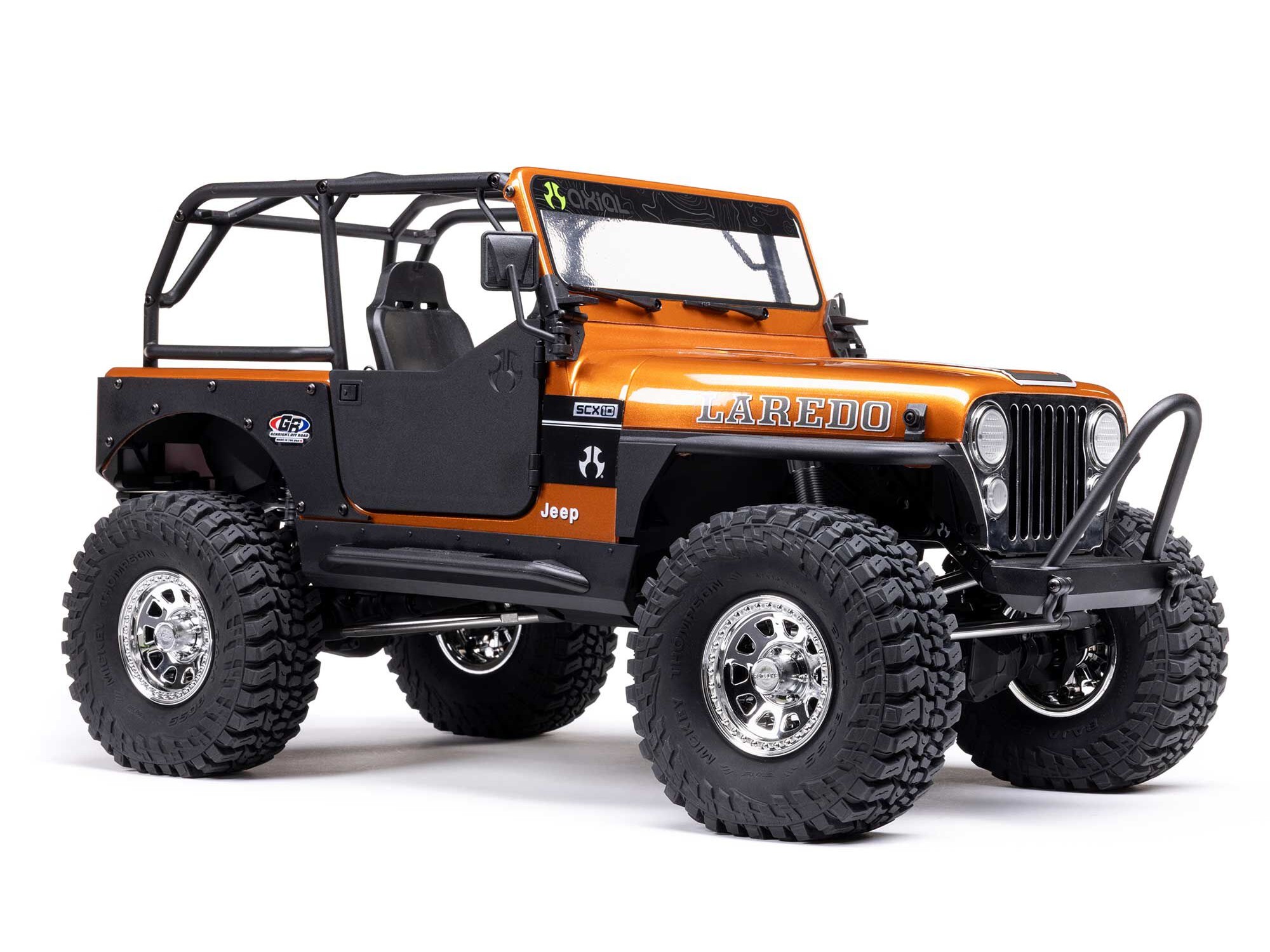 Axial 1/10 SCX10 III Jeep CJ-7 4X4 RTR Brushed Rock Crawler, Copper - 2