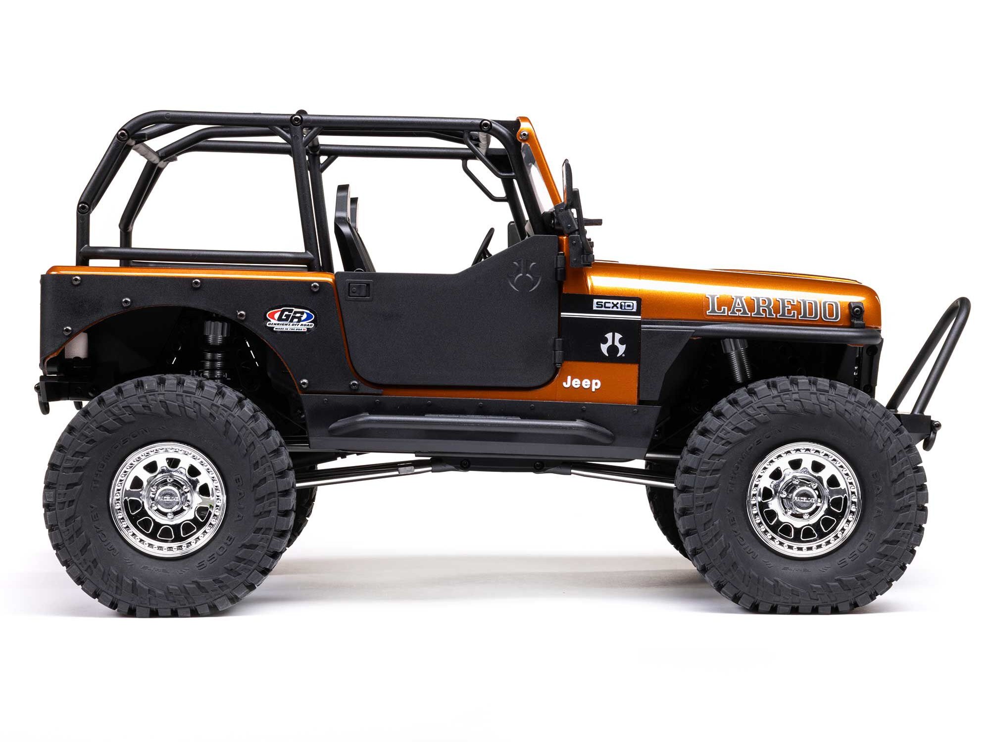 Axial 1/10 SCX10 III Jeep CJ-7 4X4 RTR Brushed Rock Crawler, Copper - 6